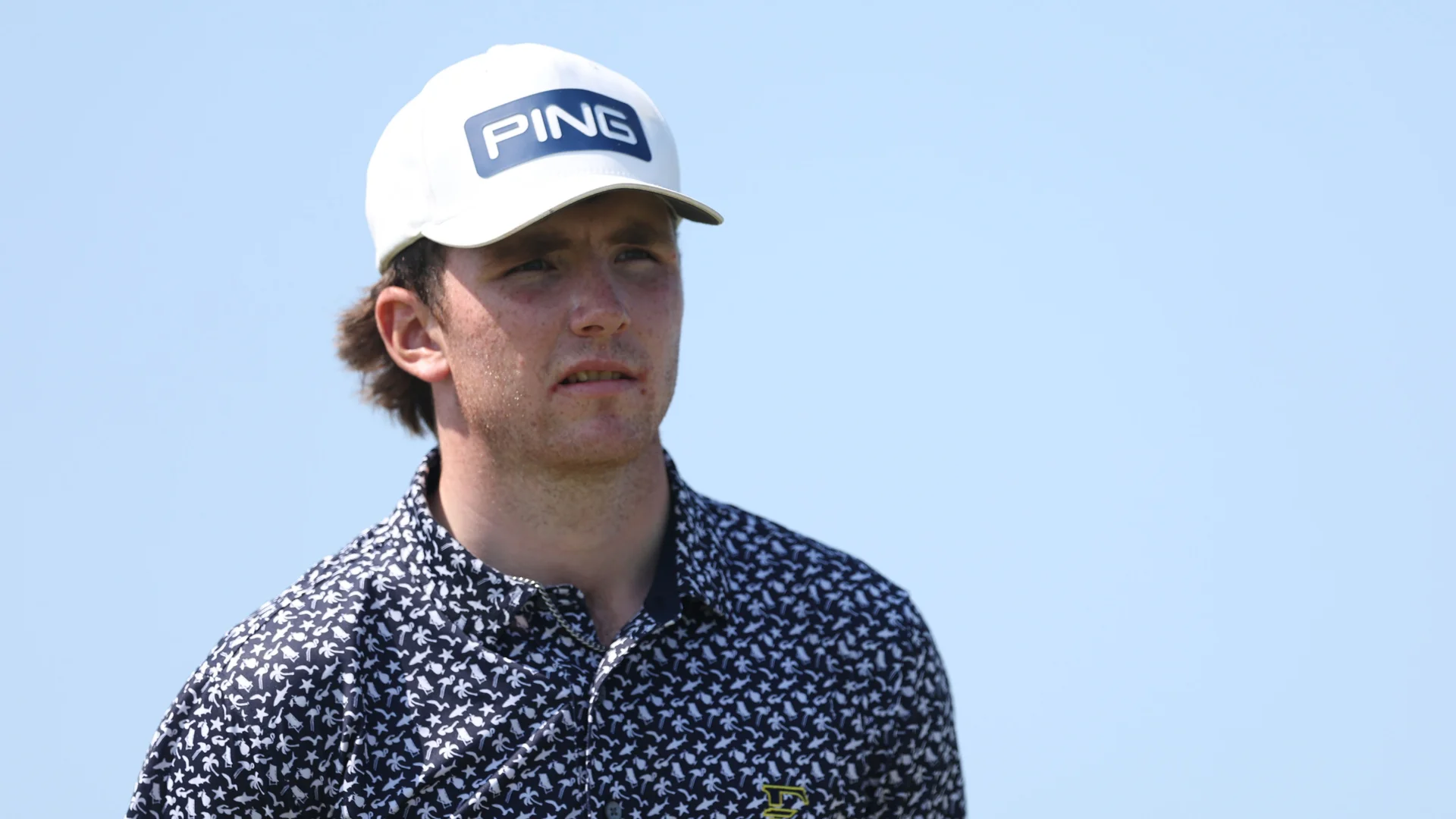 Gavin Tiernan at The 130th Amateur Championship at Royal St George's.