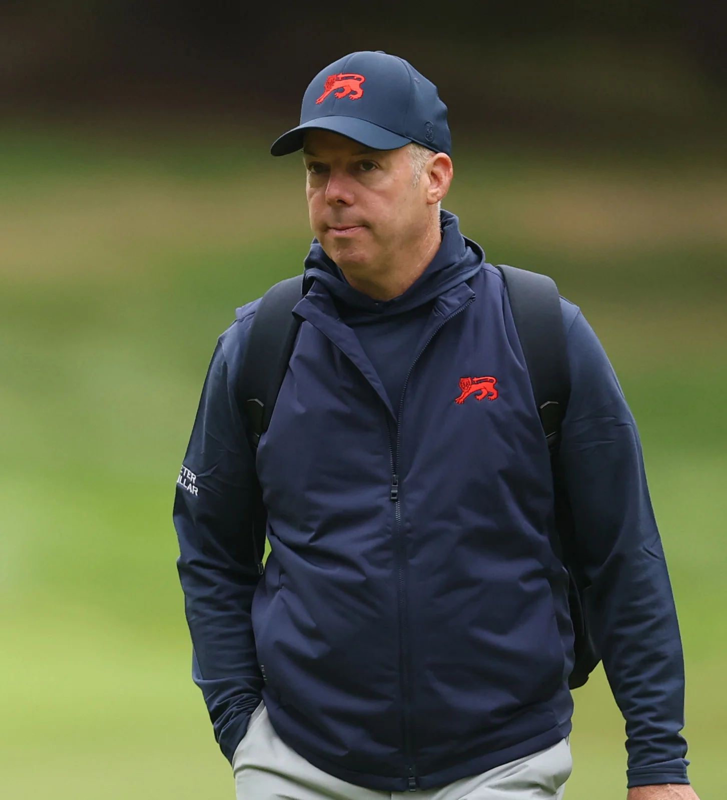 An image of Walker Cup captain Dean Robertson.