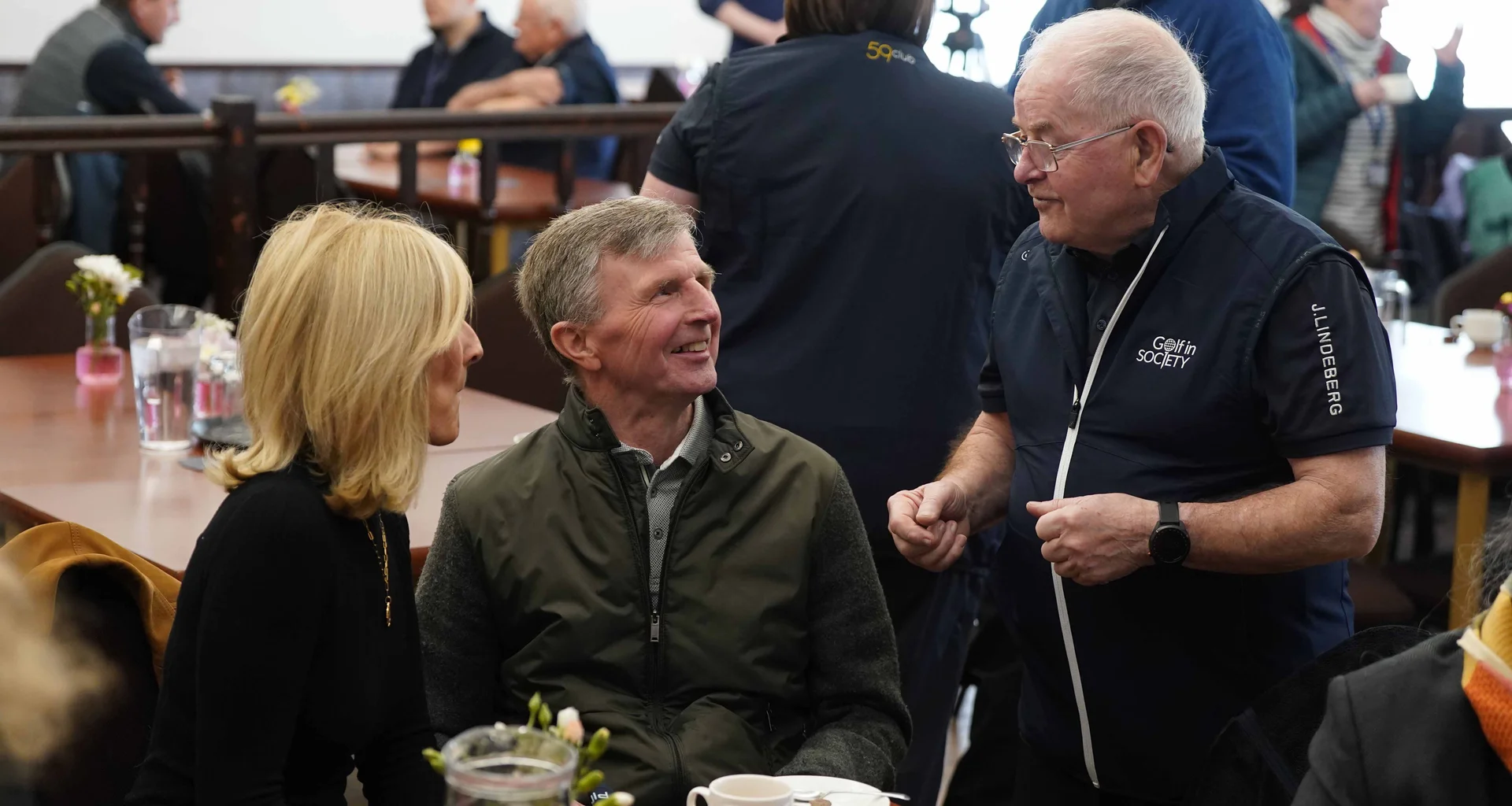 Discussions taking place as the The Golf at the Heart of Healthy Ageing Across Scotland project is launched.