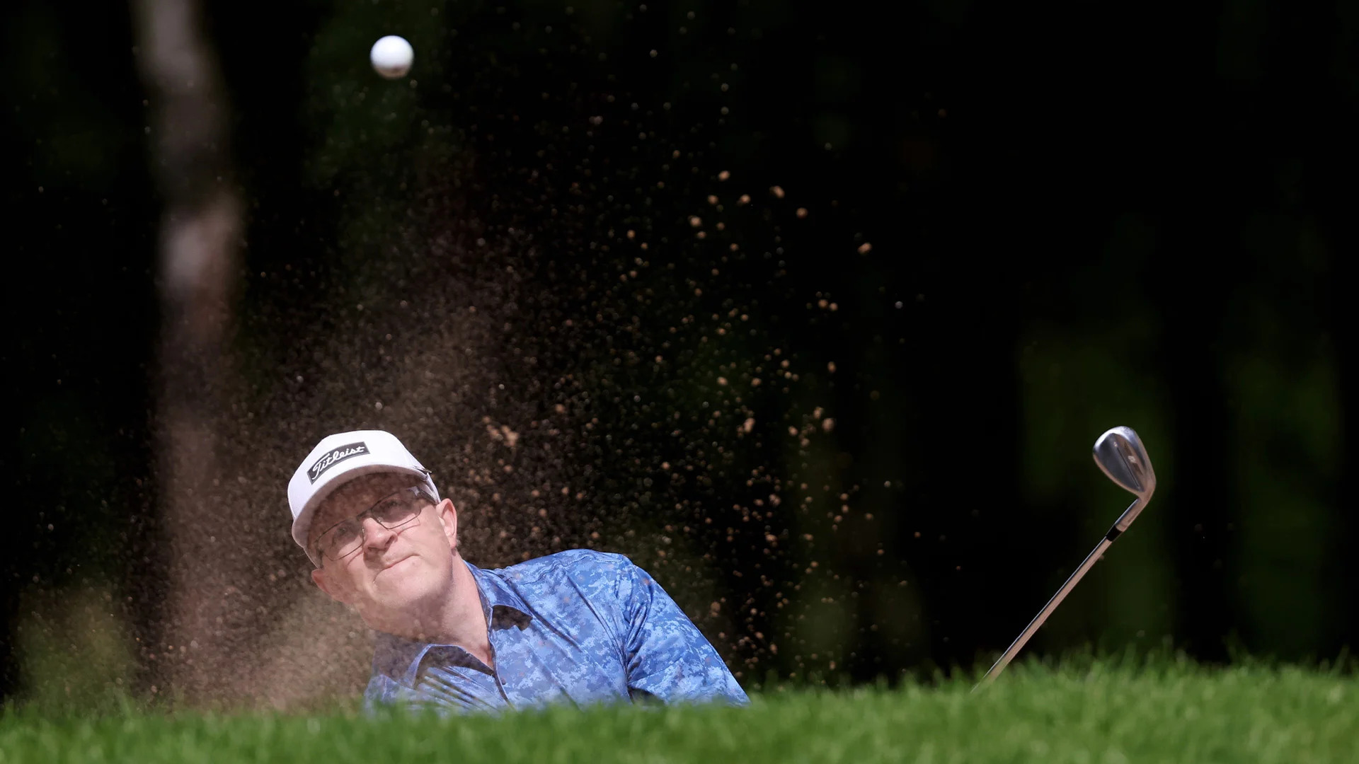 Chris Willis competing at The G4D Open at Woburn.
