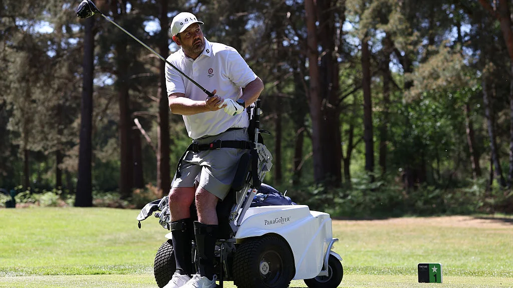 Kris Aves during a practice day at The G4D Open, 2025.