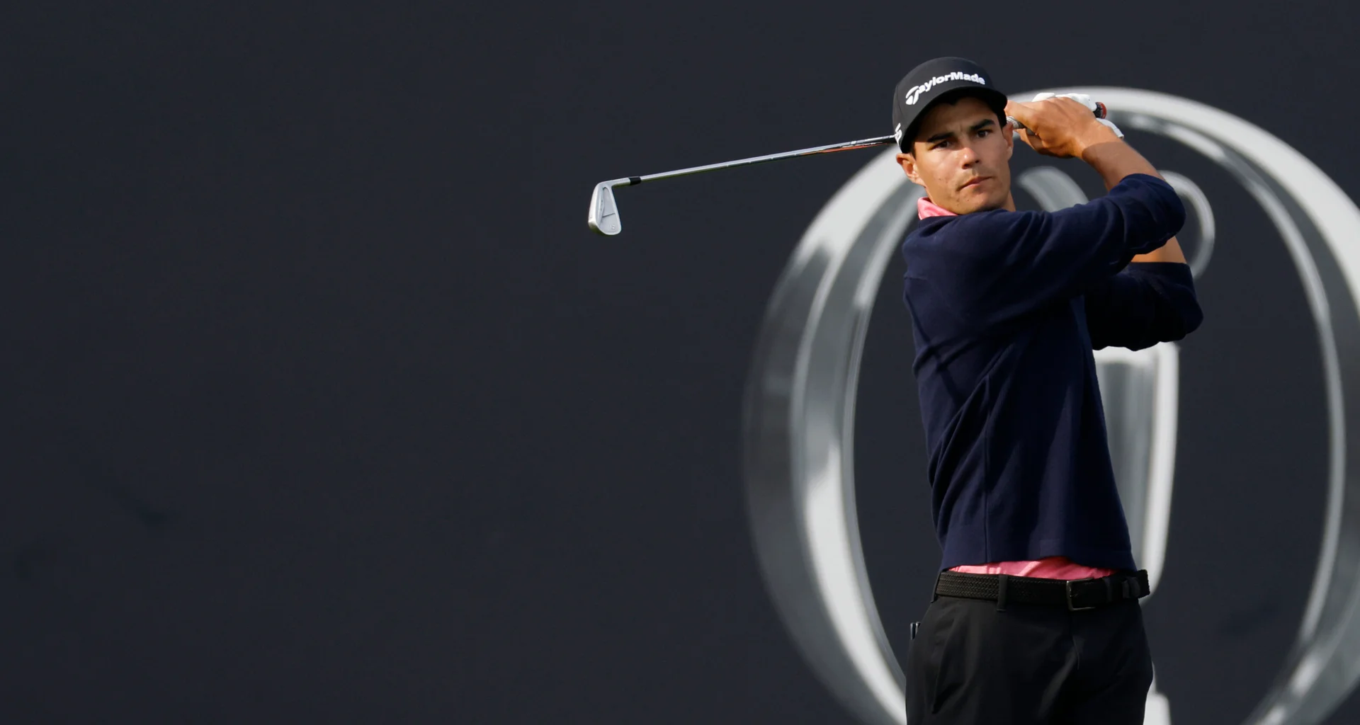 Lev Grinberg in action at The Open.