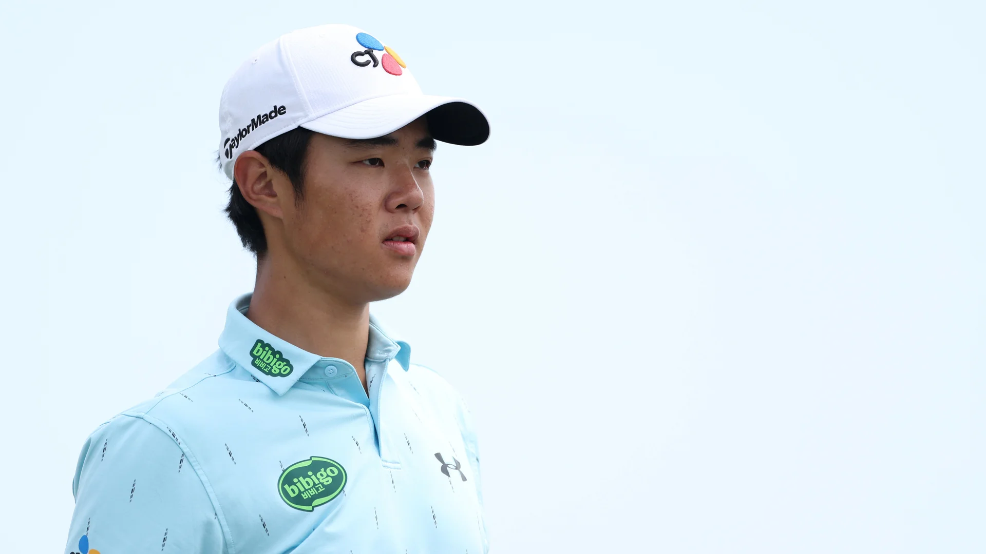 Kris Kim during day one of The Amateur Championship at Royal St George's.