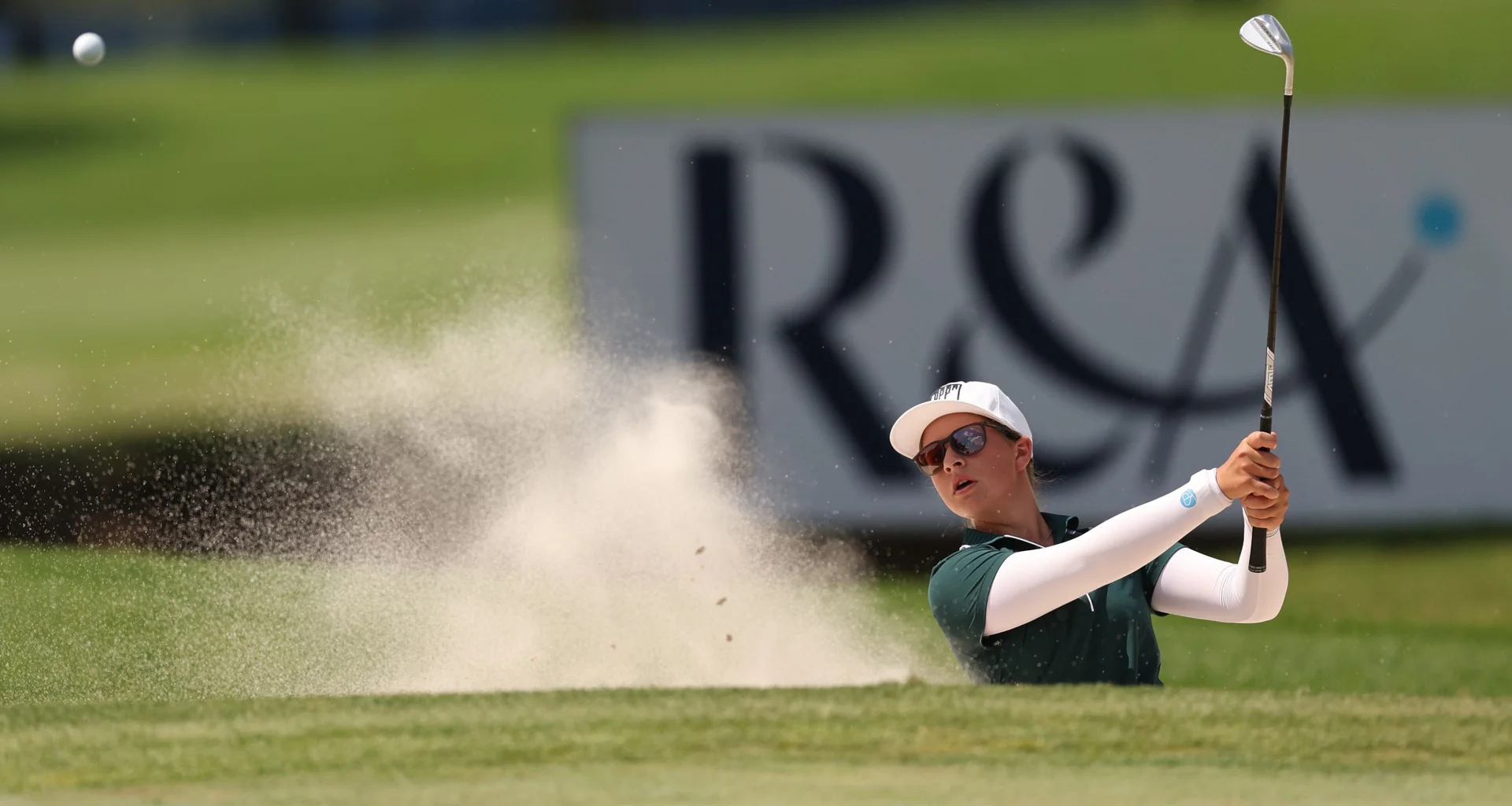 Lisa Coetzer in action during the final round of the Africa Amateur Women's Invitational.