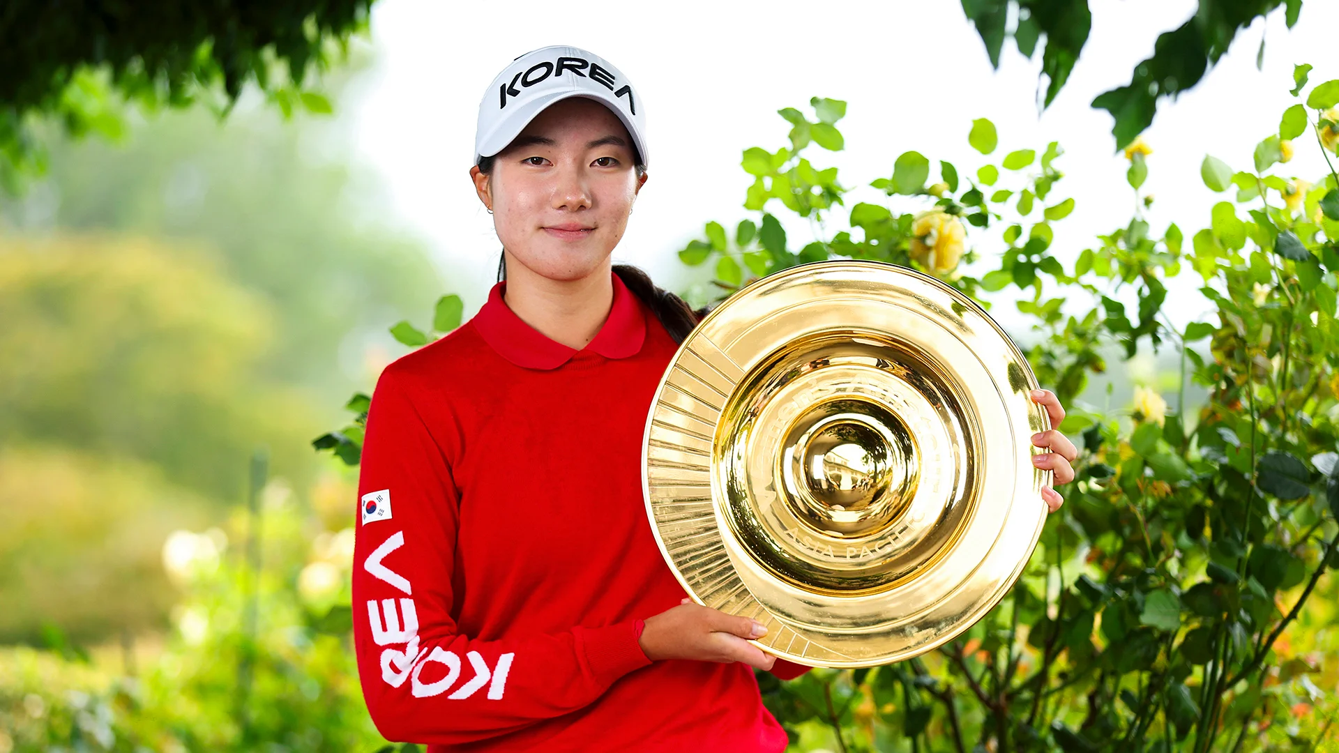 The 2026 Women's Amateur Asia-Pacific champion, Yunseo Yang