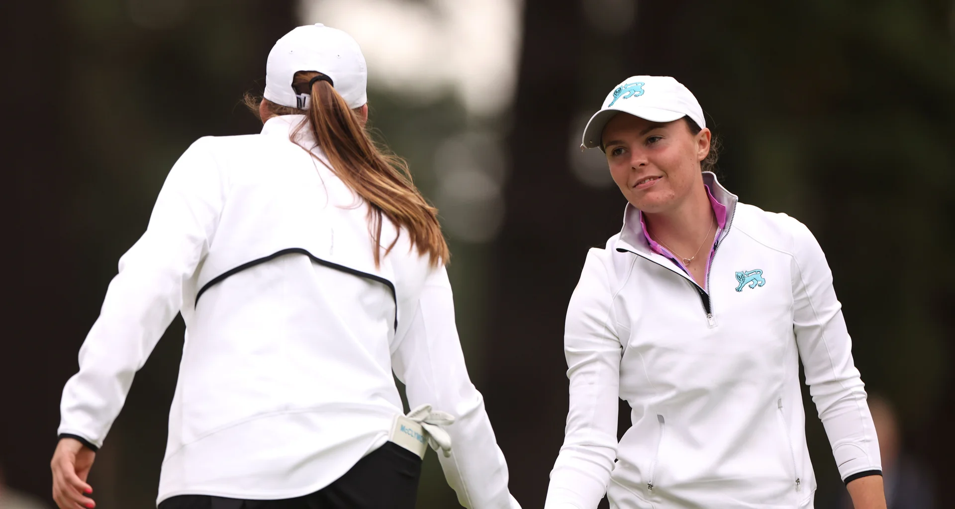 Beth Coulter in action during the Curtis Cup in 2024.