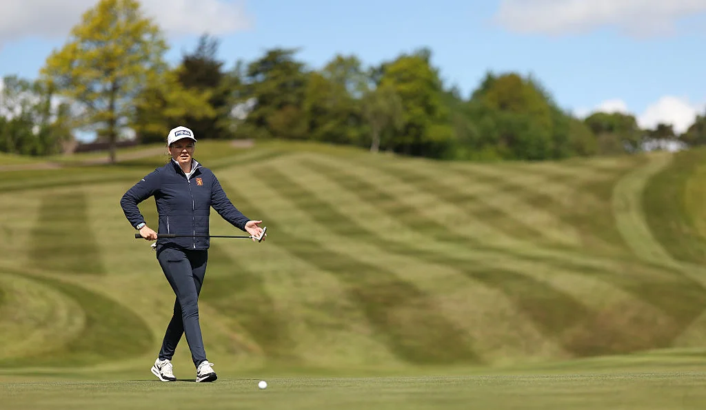  Daphne van Houten of The Netherlands during Day Two of The G4D Open at Celtic Manor Resort