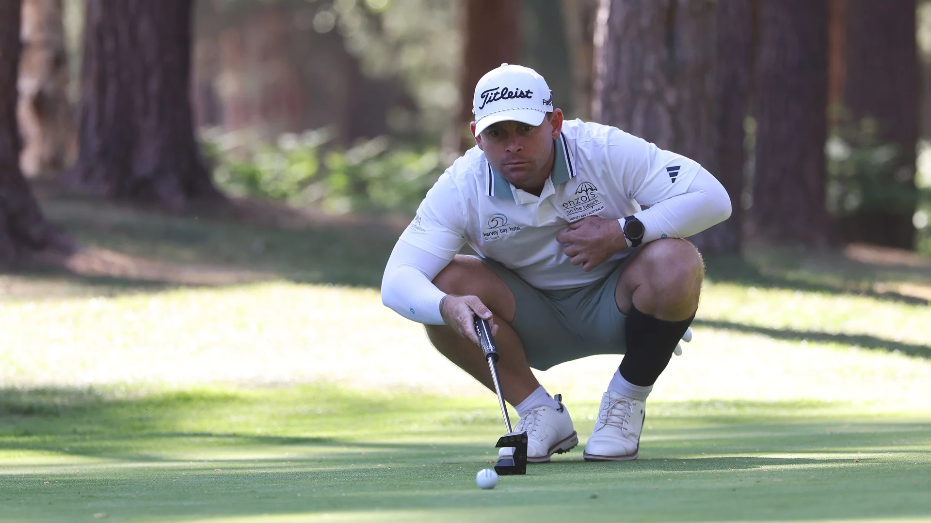 Lachlan Wood finished second at The G4D Open. Photo taken during round three on 17 May, 2025.