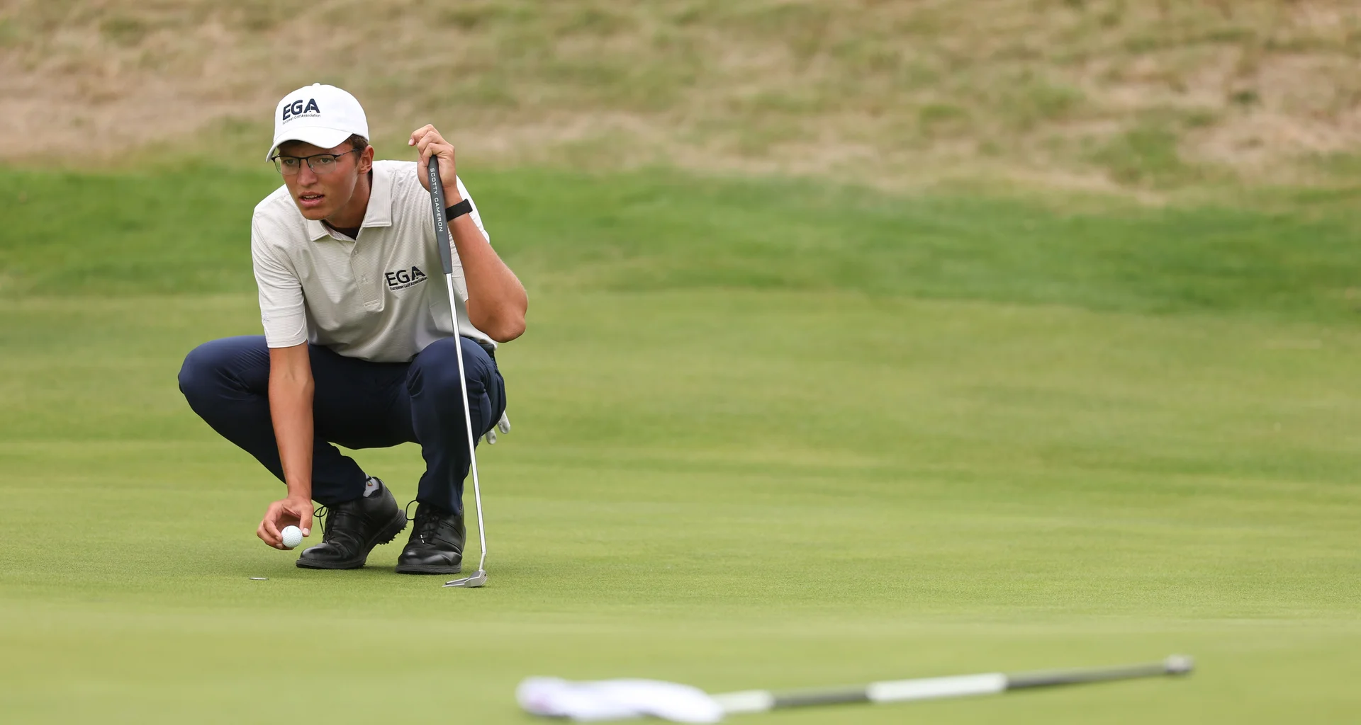 Vaclav Svub in action during the 2026 Jacques Leglise Trophy at The Island, Ireland.
