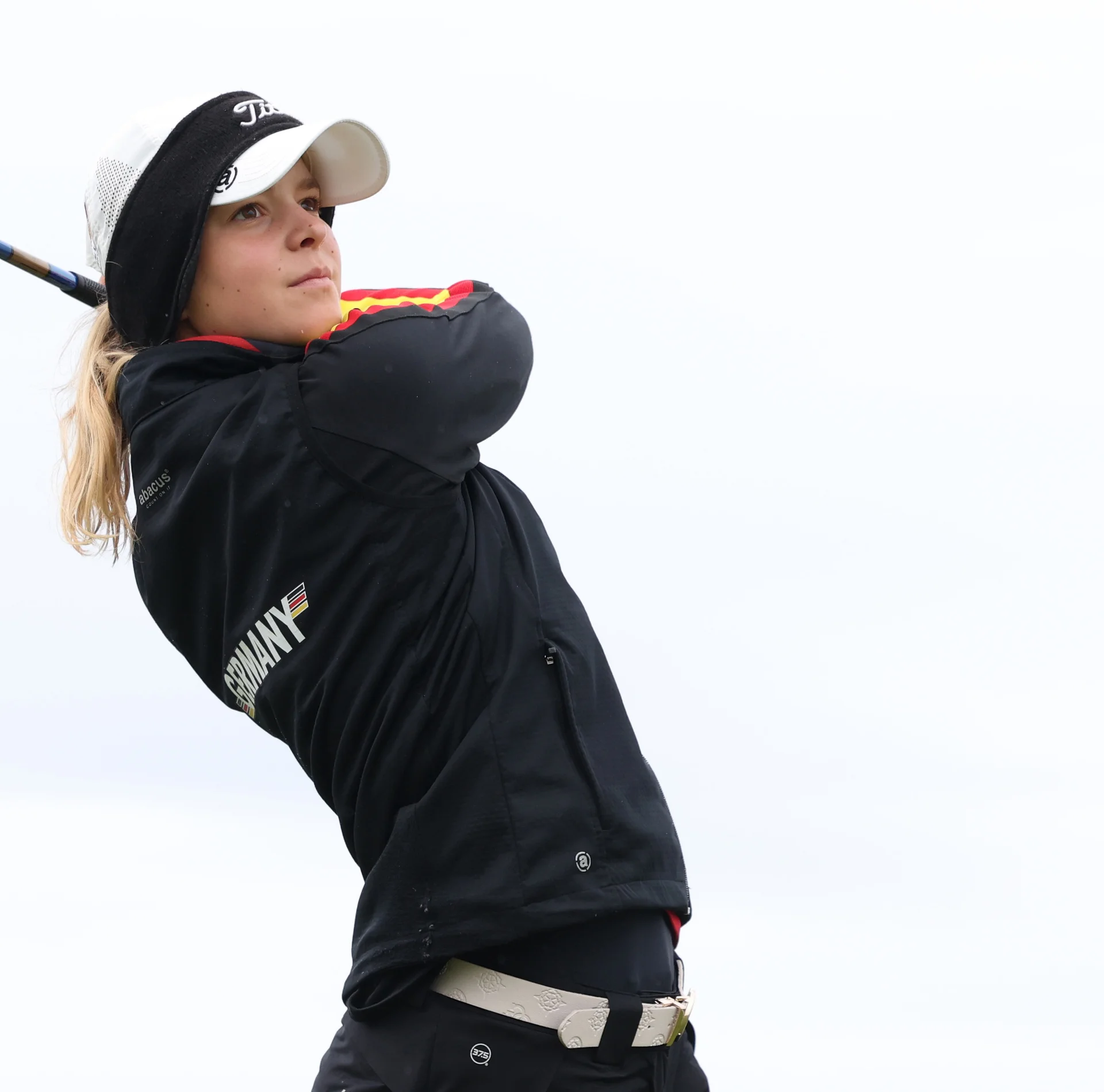 Cecile Volckens in action during day one of the 2026 Girls' Amateur Championship.