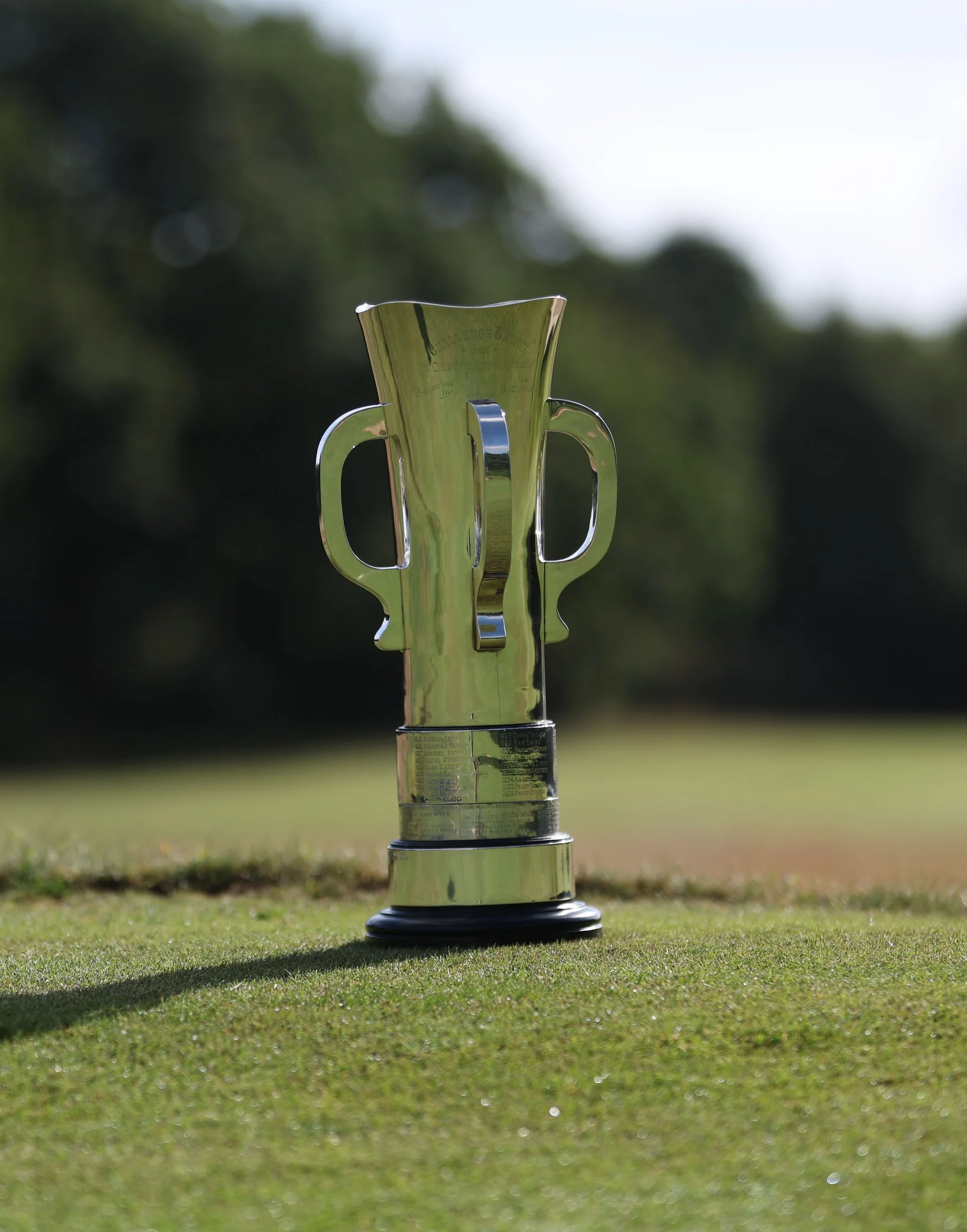 Girls' Amateur Championship trophy.