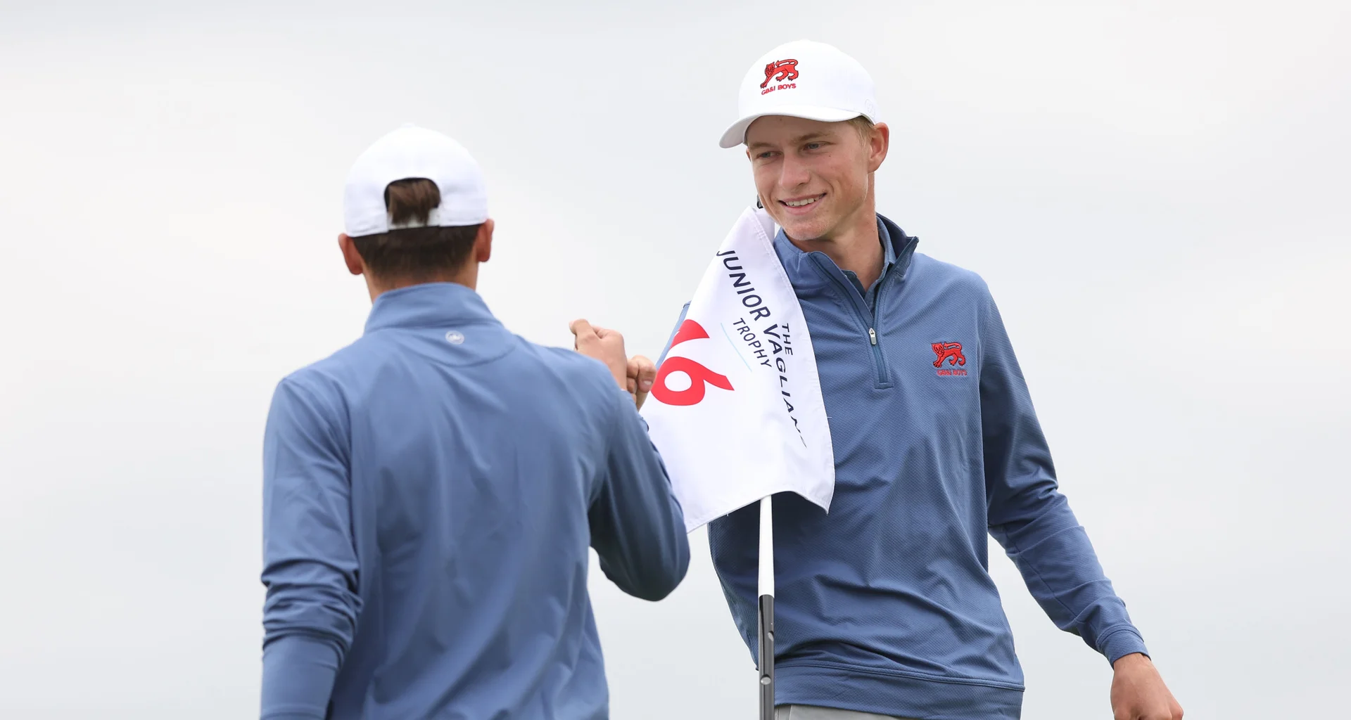 Ben Sessions in action during the 2026 Jacques Leglise Trophy at The Island, Ireland.