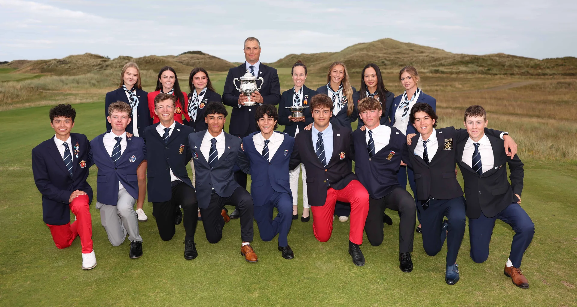 The Continent of Europe Jacques Leglise and Junior Vagliano Trophy winning teams at The Island, Ireland in August 2026.