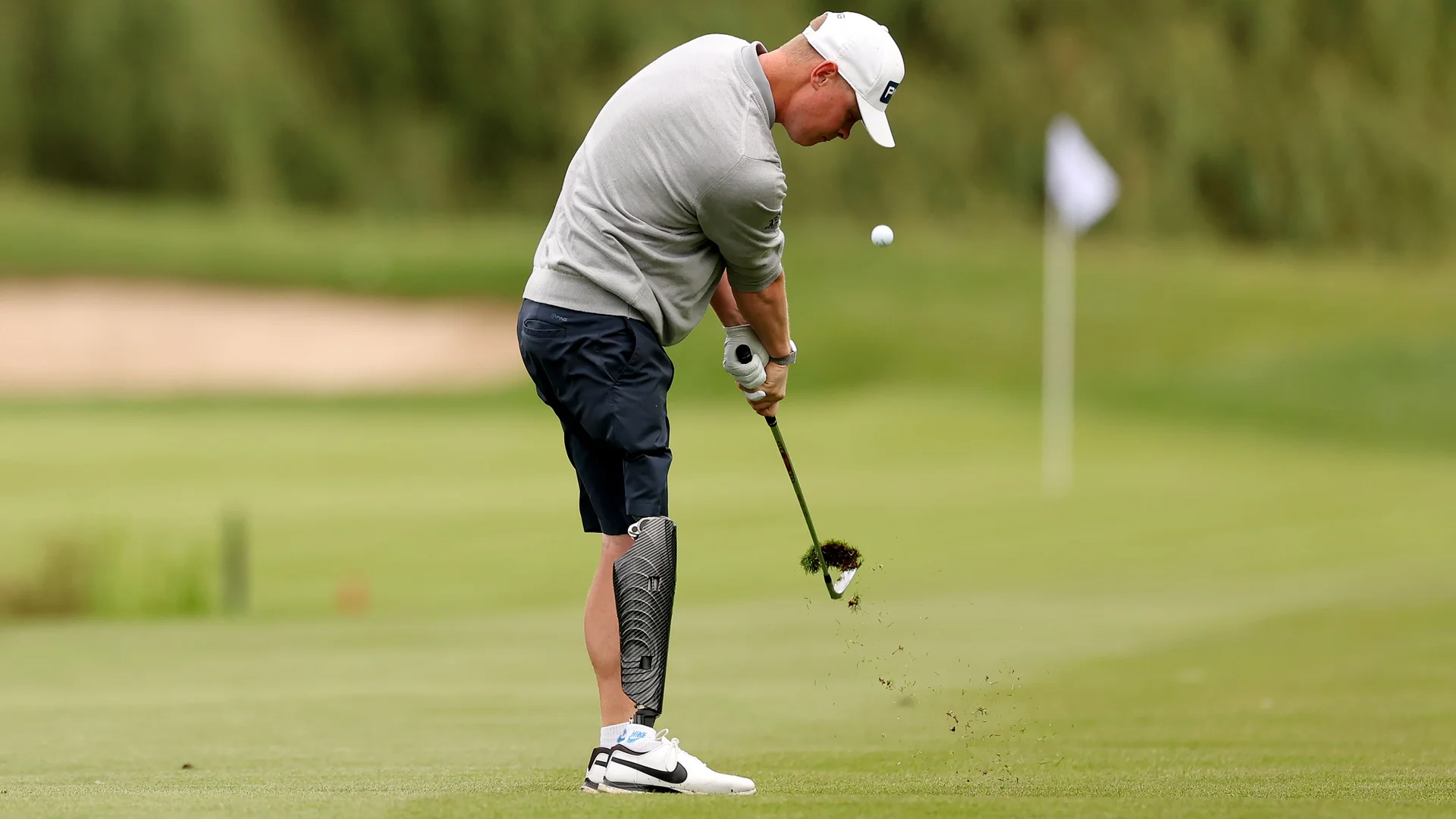 Bradley Smith competing at The G4D Open at Woburn.