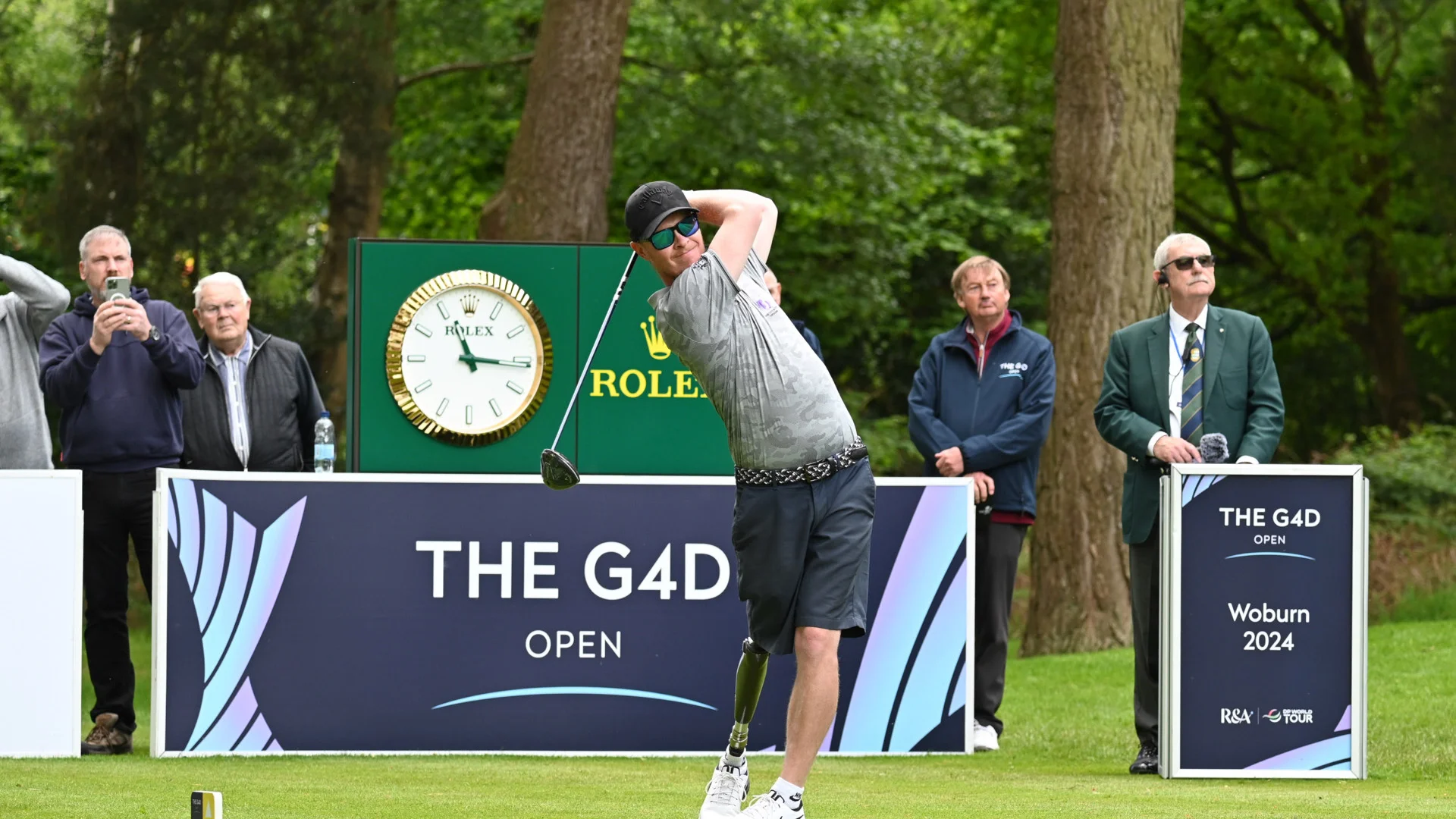 Brad Smith who will be competing in The G4D Open at Woburn.