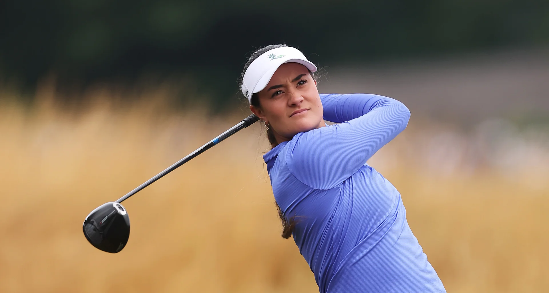 Kiara Romero in action at the 2026 AIG Women's Open at Royal Lytham & St Annes.