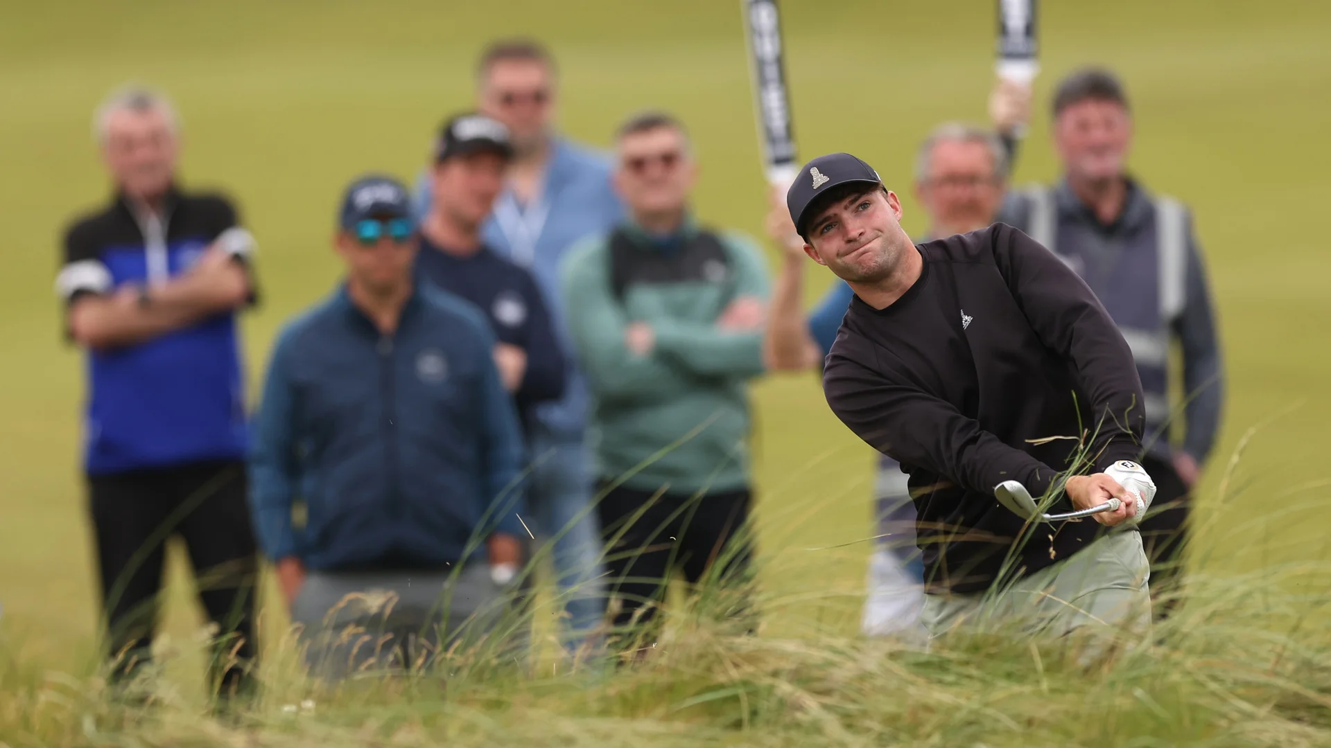 Dominic Clemons during The Amateur Championship final day in 2024.