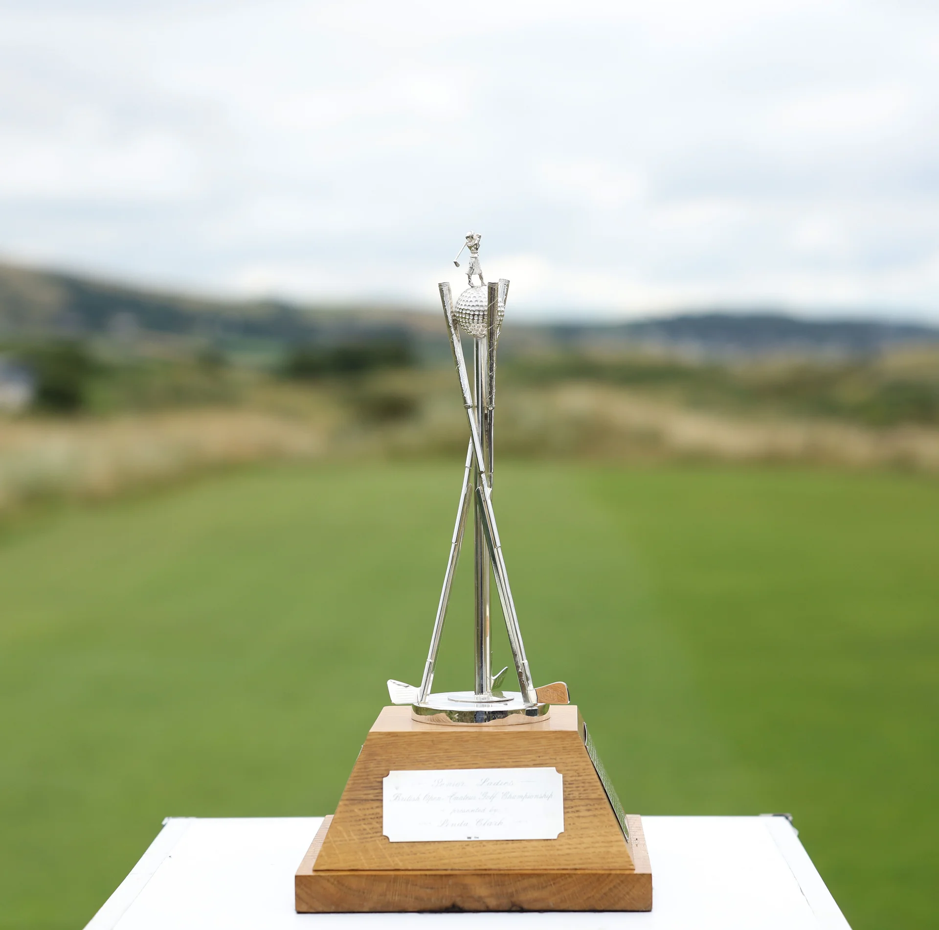 Women's Senior Amateur Championship trophy.