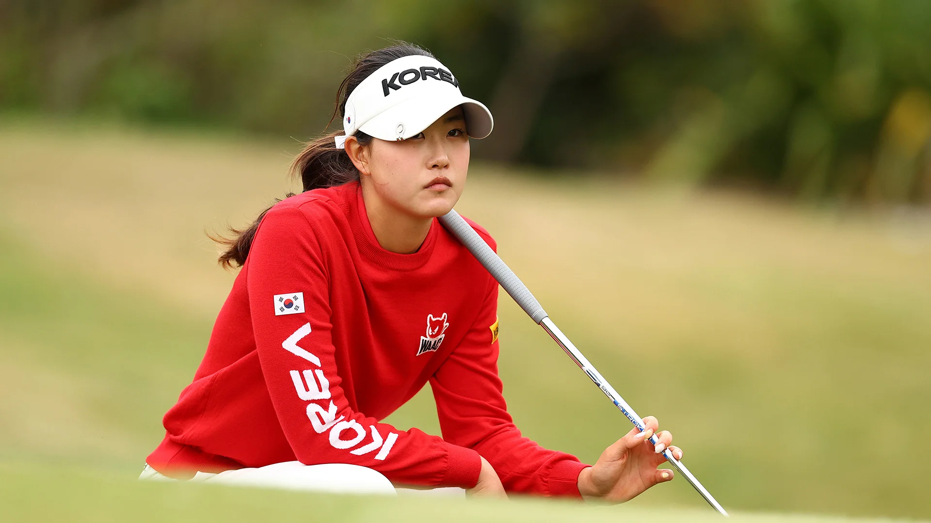 Soomin Oh on the final day of the Women's Amateur Asia-Pacific