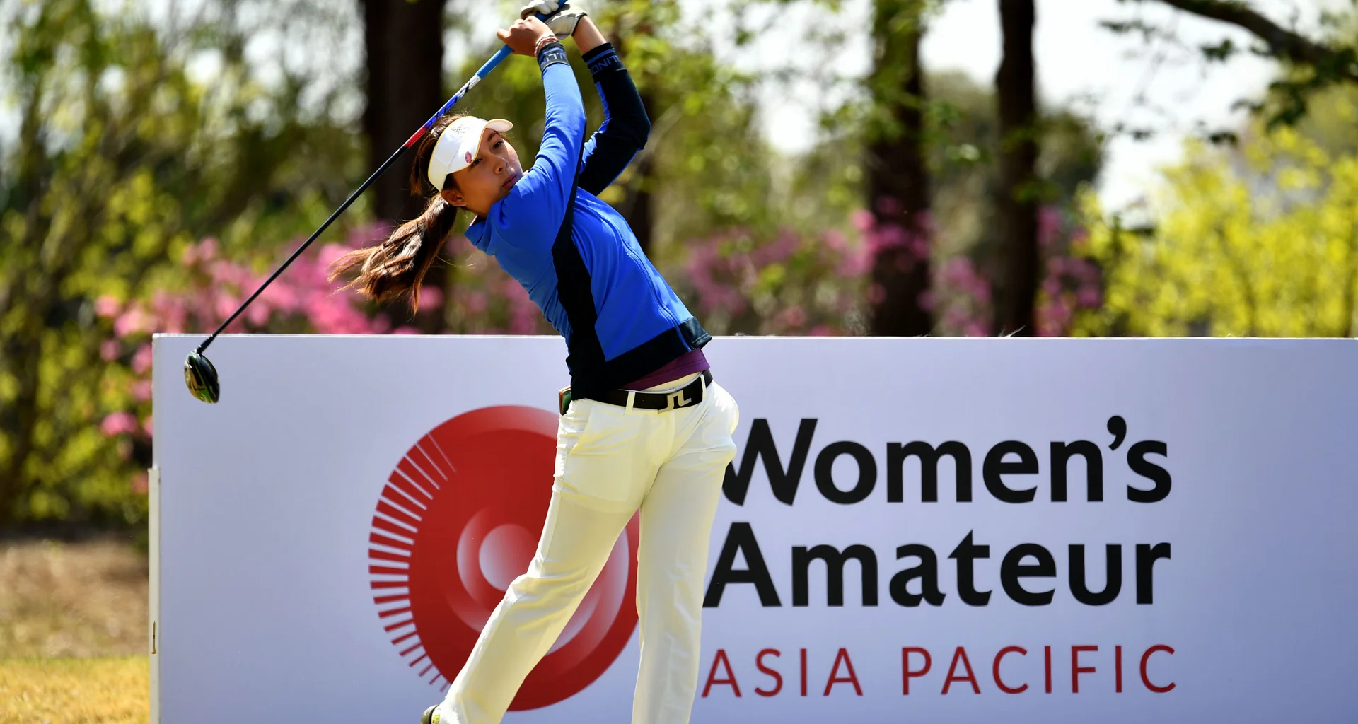 Jeeno Thitikul during the Women's Amateur Asia-Pacific Championship in 2019.