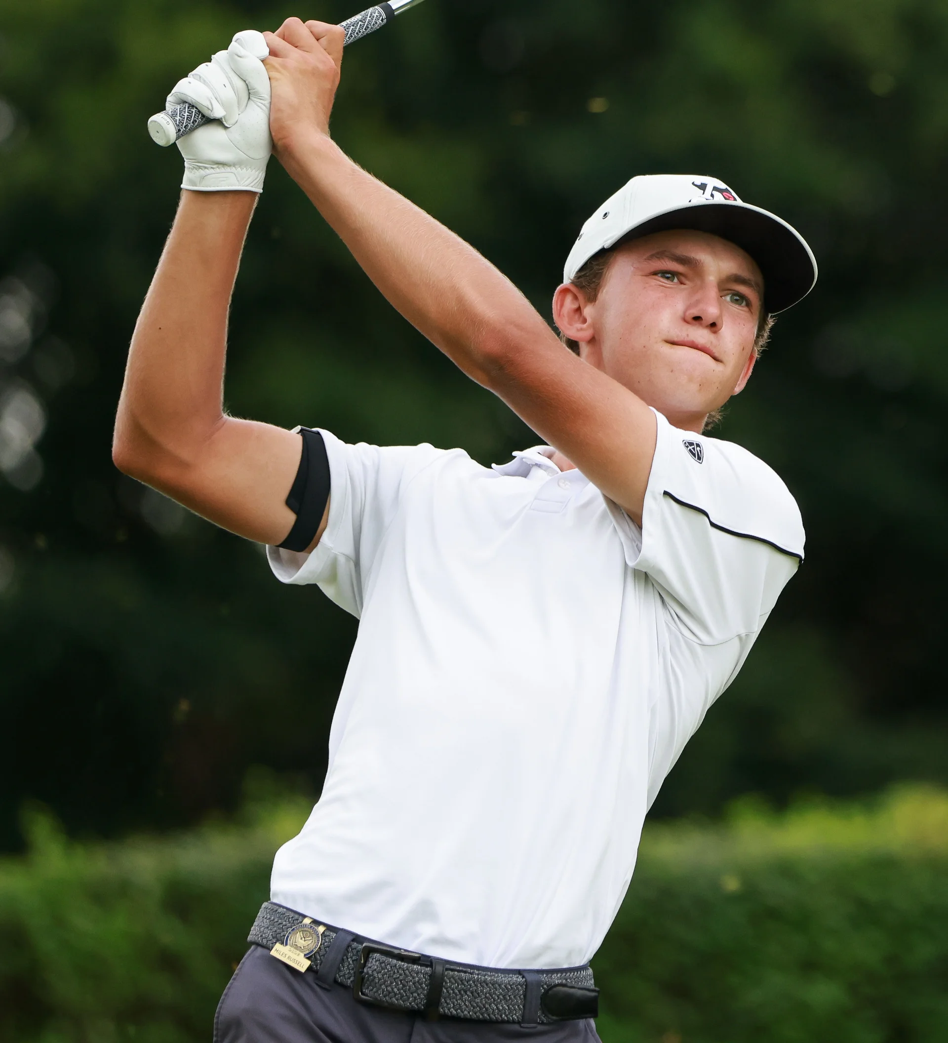 A shot of Miles Russell in action.