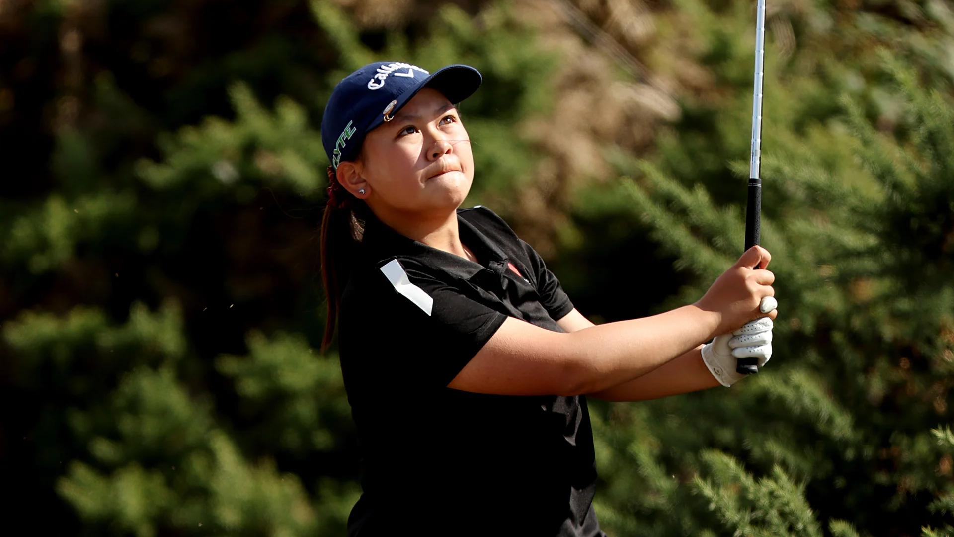 Sabrina Wong in the last 16 of the Girls' Amateur Championship