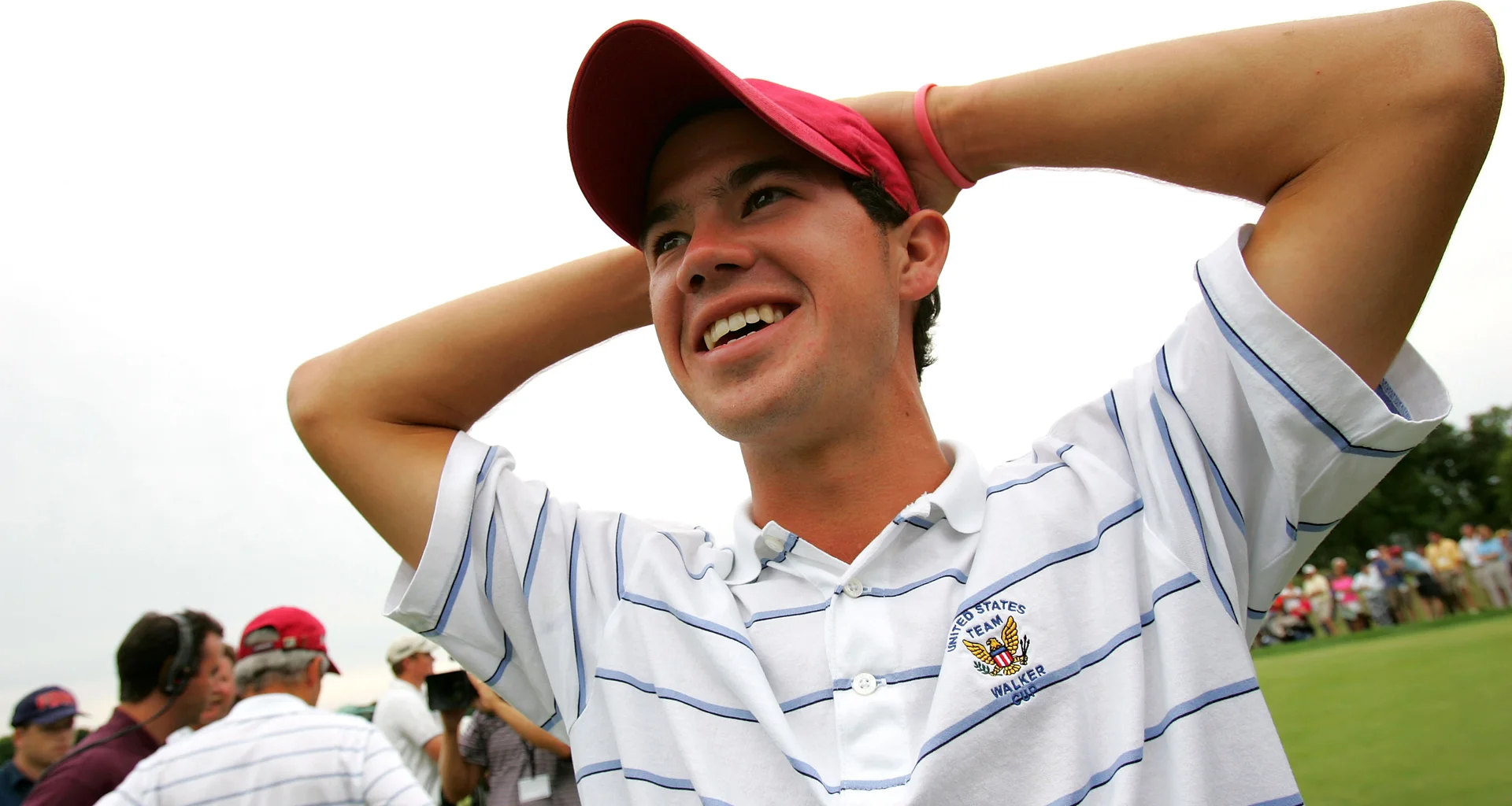 Brian Harman in action at The Walker Cup in 2005.