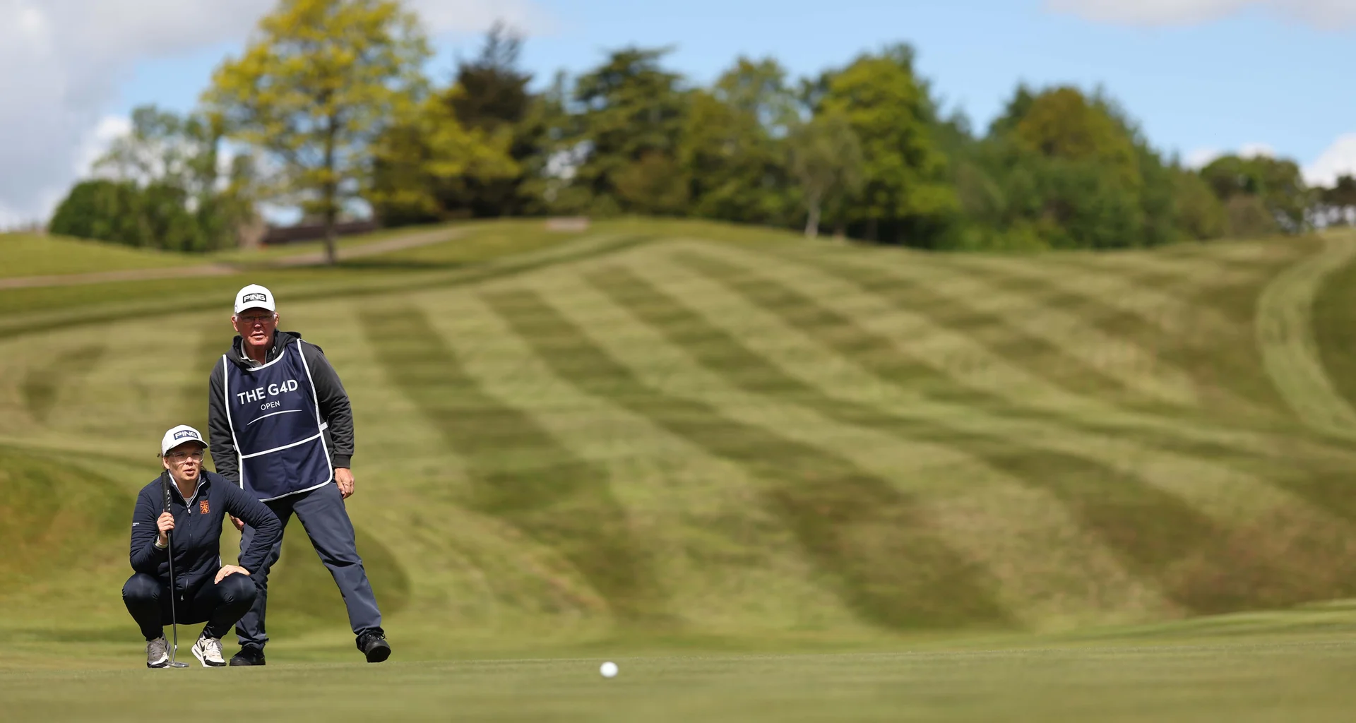  Daphne van Houten of The Netherlands during Day Two of The G4D Open at Celtic Manor Resort