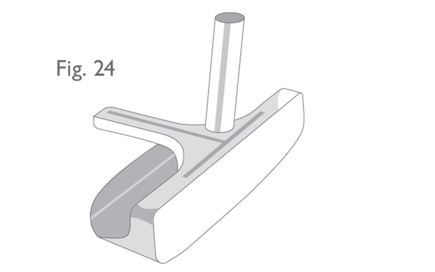 Fig 24:  Putter with appendage