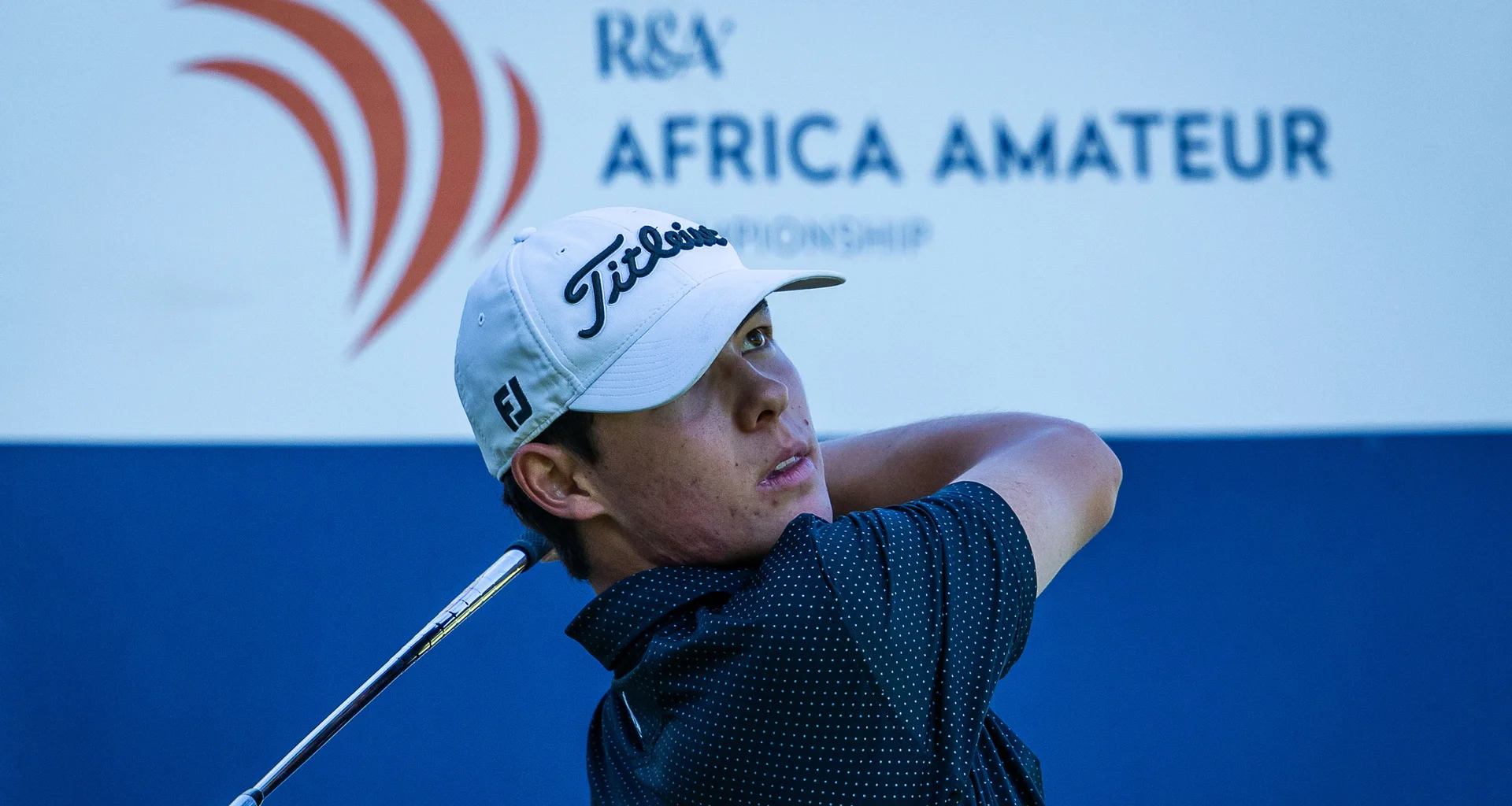 Bryan Newman during the first practice day at the 2026 Africa Amateur Championship at Royal Johannesburg.