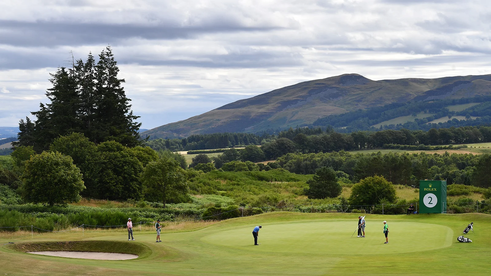 Gleneagles during the 2022 Senior Open
